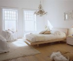 Роскошь белого: дизайн интерьера спальни
