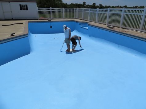 funny pool painting pic