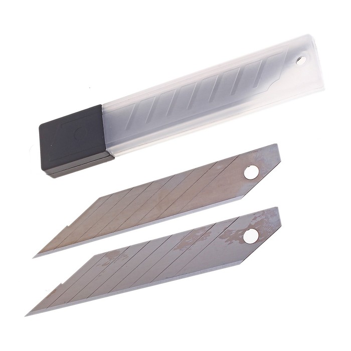 Лезвия для канцелярского ножа 18 мм