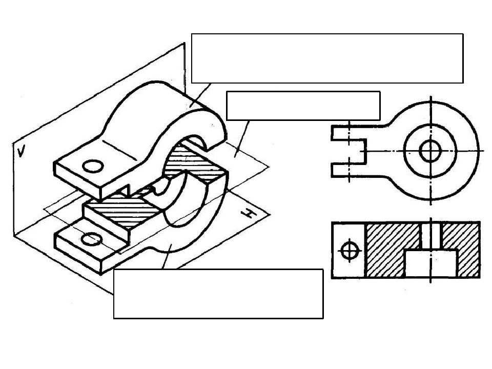 Профильный вид детали. Профильный вид на чертеже. Профильный вид это в черчении. Прорезь на детали. Горизонтальный разрез вала.