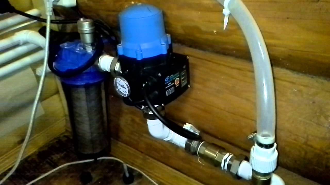 Стоимость подключения воды. Контроллер давления для скважинного насоса Джилекс. Гидроаккумулятор с блоком автоматики Джилекс. Джилекс скважинный насос блок. Система водоснабжения с блоком автоматики Джилекс 9001 и реле давления.