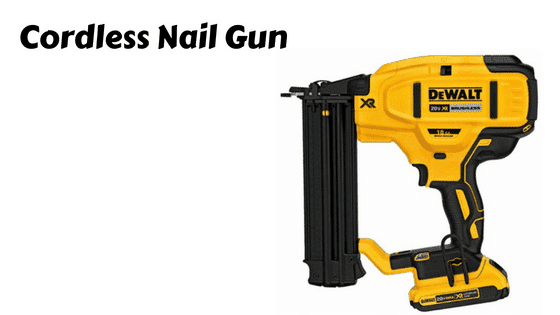 Dewalt Cordless Nail Gun