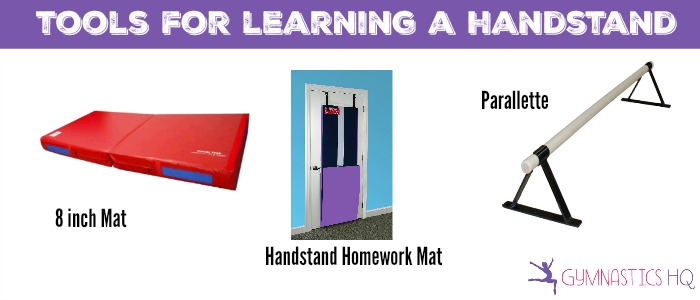 tools for learning a handstand