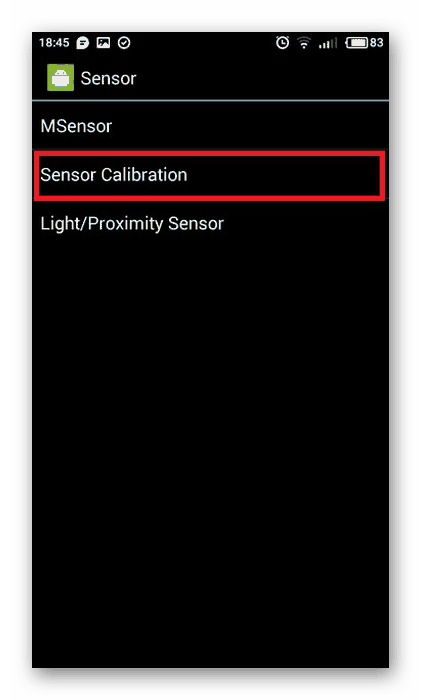 Sensor Calibration