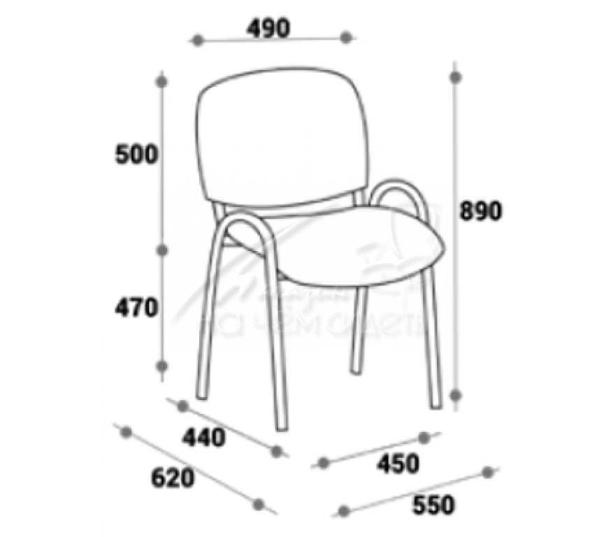 Стандарт высоты стула и стола