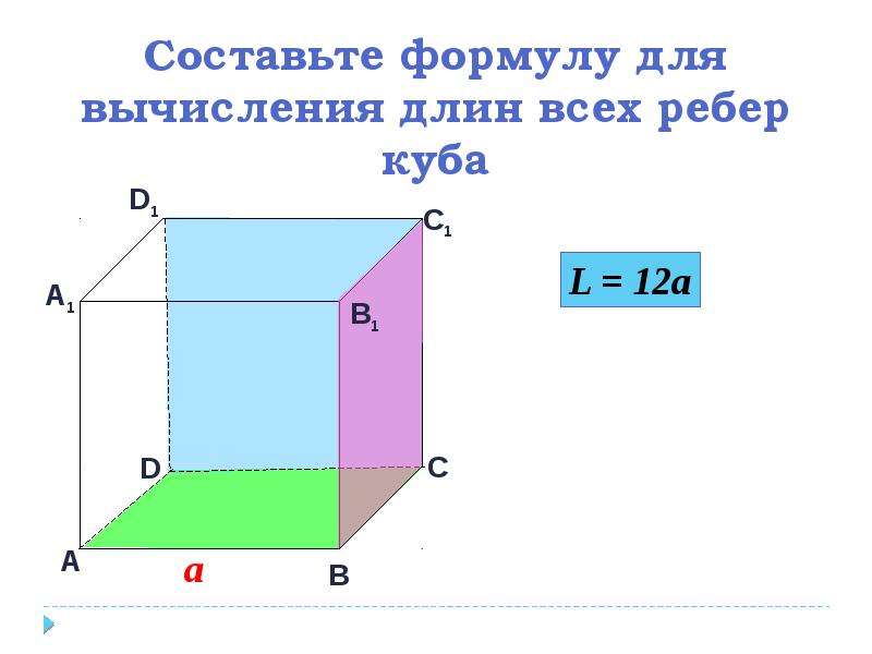 Пусть а длина ребра куба v. Куб ребро формула. Ребро Куба формула. Длина ребра Куба формула. Сумма длин всех ребер Куба формула.