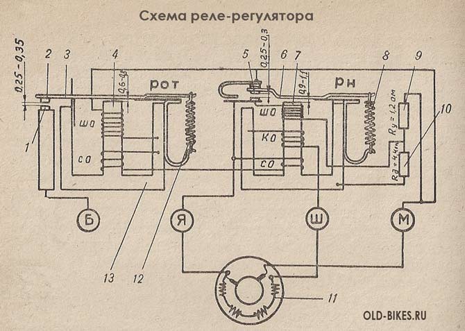 Реле иж подключение