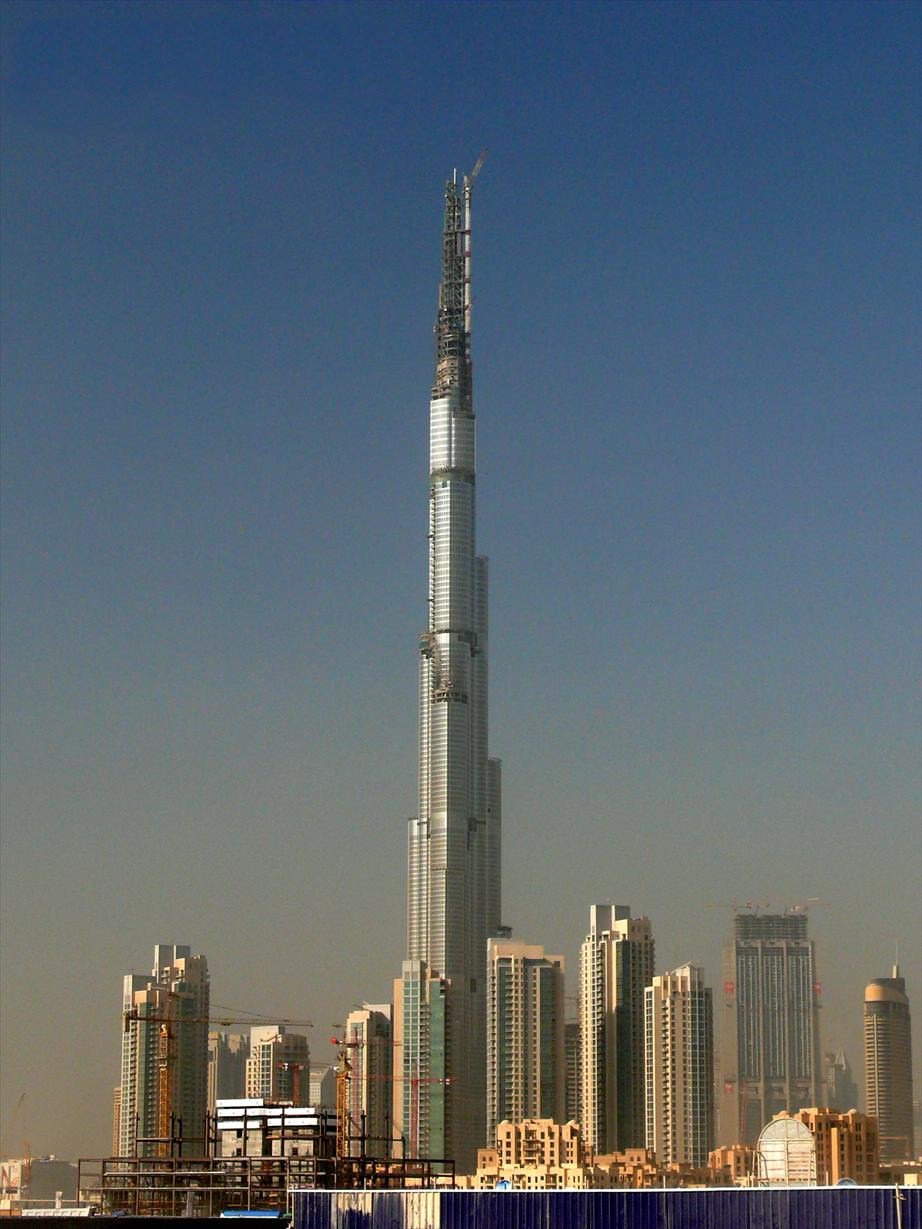 Самое высокое здание в мире фото сколько этажей дубай