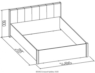 Размер кроватей двуспальных кроватей