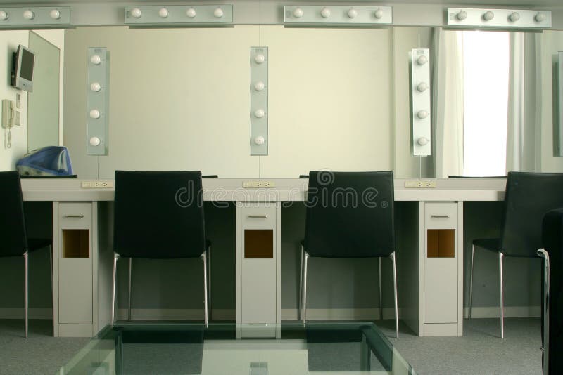 Dressing Room in a Theater royalty free stock photography